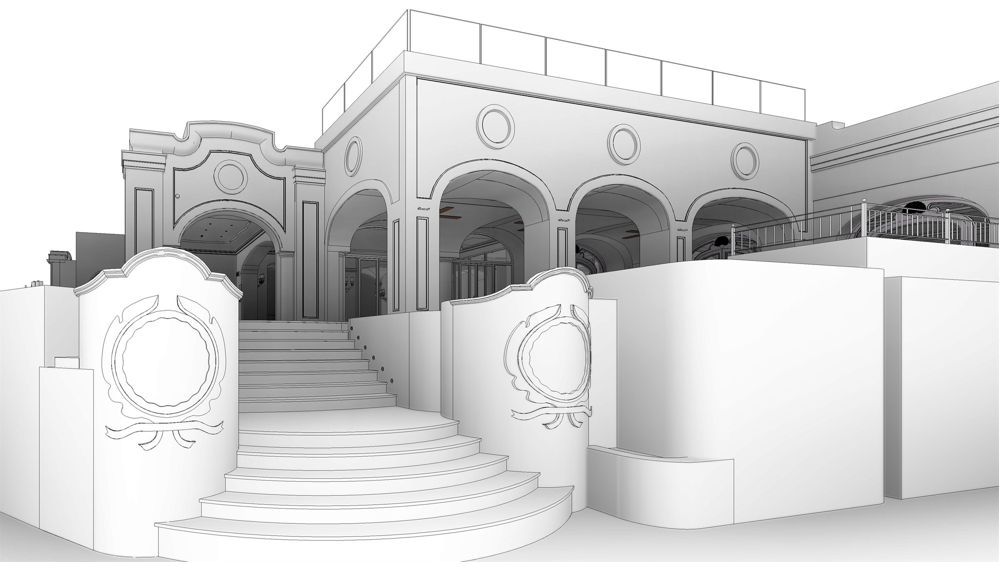 Hotel La Palma — Scan-to-BIM a Capri